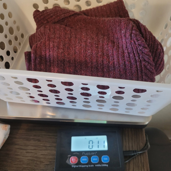 NWOT Eileen Fisher Women's Silk Long Sleeves Open Front Cardigan Burgundy PP - Picture 10 of 10